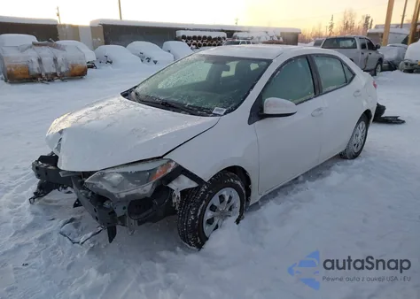 2016 Toyota Corolla L from USA, damaged, VIN 5YFBURHE6GP501234